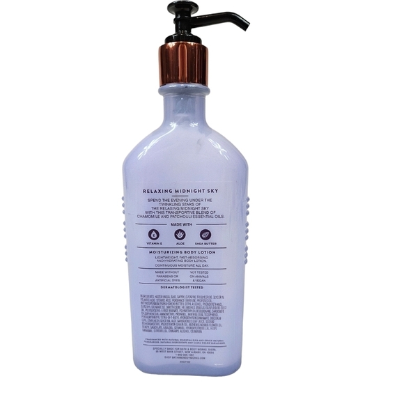 NWT Bath & Body Works Aromatherapy Relaxing Midnight Sky Body Lotion 6.5 oz‎ C62 - Picture 3 of 5